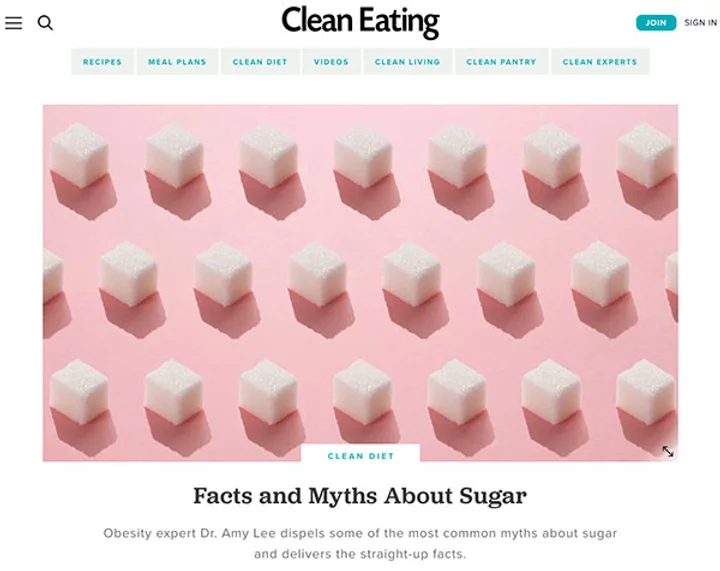 Facts and Myths about Sugar
