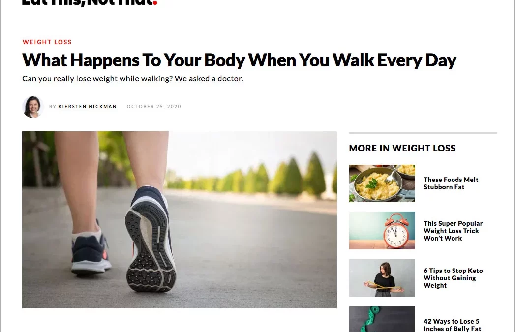 What Happens To Your Body When You Walk Every Day? We asked a doctor.