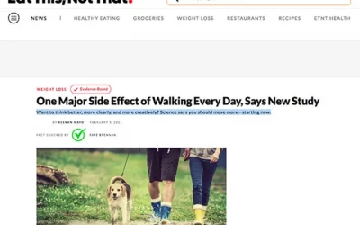 One Major Side Effect of Walking Every Day, Says New Study