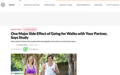 One Major Side Effect of Going for Walks with Your Partner, Says Study