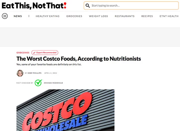The Worst Costco Foods, According to Nutritionists