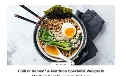 Chili or Ramen? A Nutrition Specialist Weighs in On Your Best Ski Lunch Options