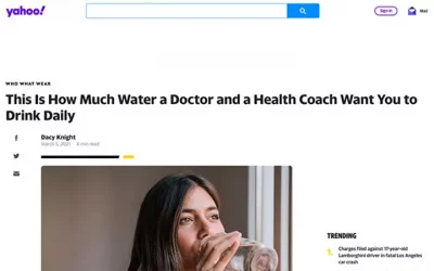 This Is How Much Water a Doctor and a Health Coach Want You to Drink Daily