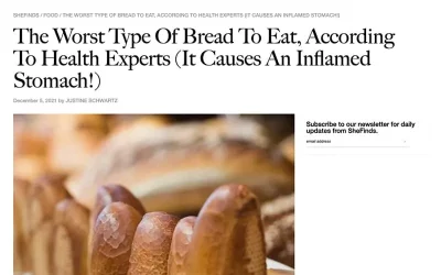 The Worst Type Of Bread To Eat, According To Health Experts (It Causes An Inflamed Stomach!)
