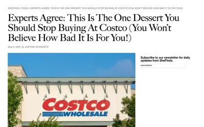 Experts Agree: This Is The One Dessert You Should Stop Buying At Costco (You Won’t Believe How Bad It Is For You!)